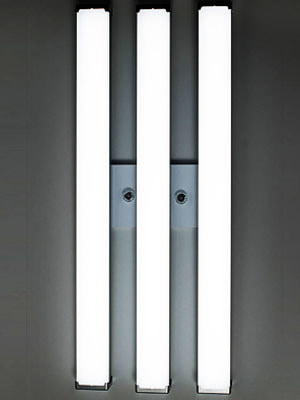 폴 LED등 -플랫형 3등 90W (너비: 보통사이즈) - 블랙