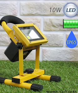 LED 충전식 사각 투광기 10W (옐로우)